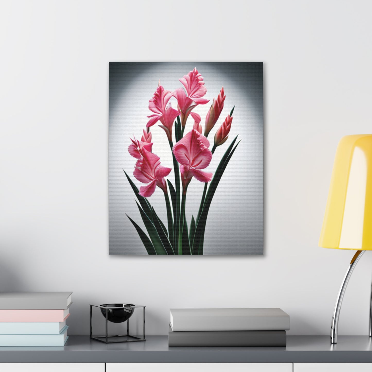August Birth Flower, Gladiolus Canvas