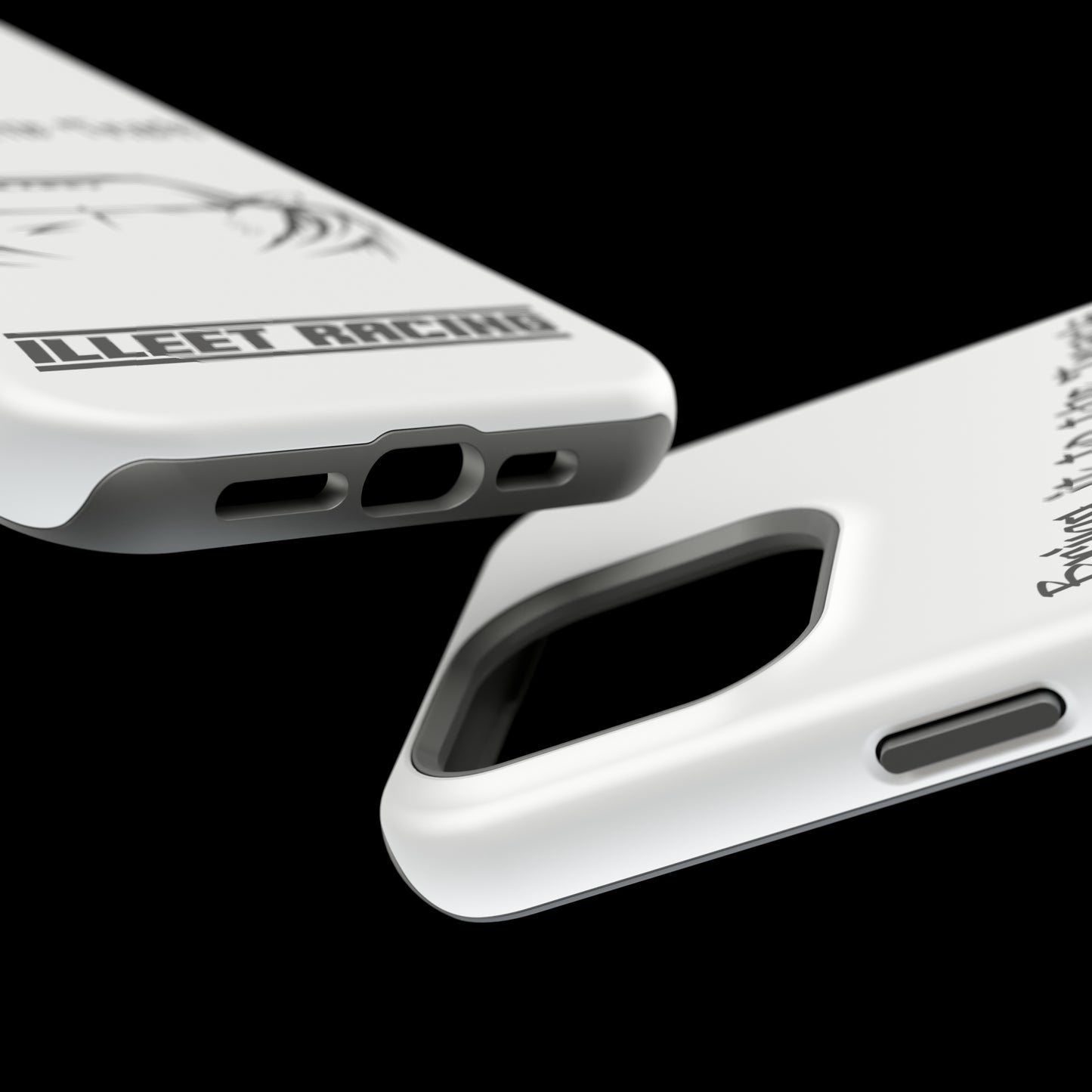 Bring it to the Track MagSafe Tough Cases (White)