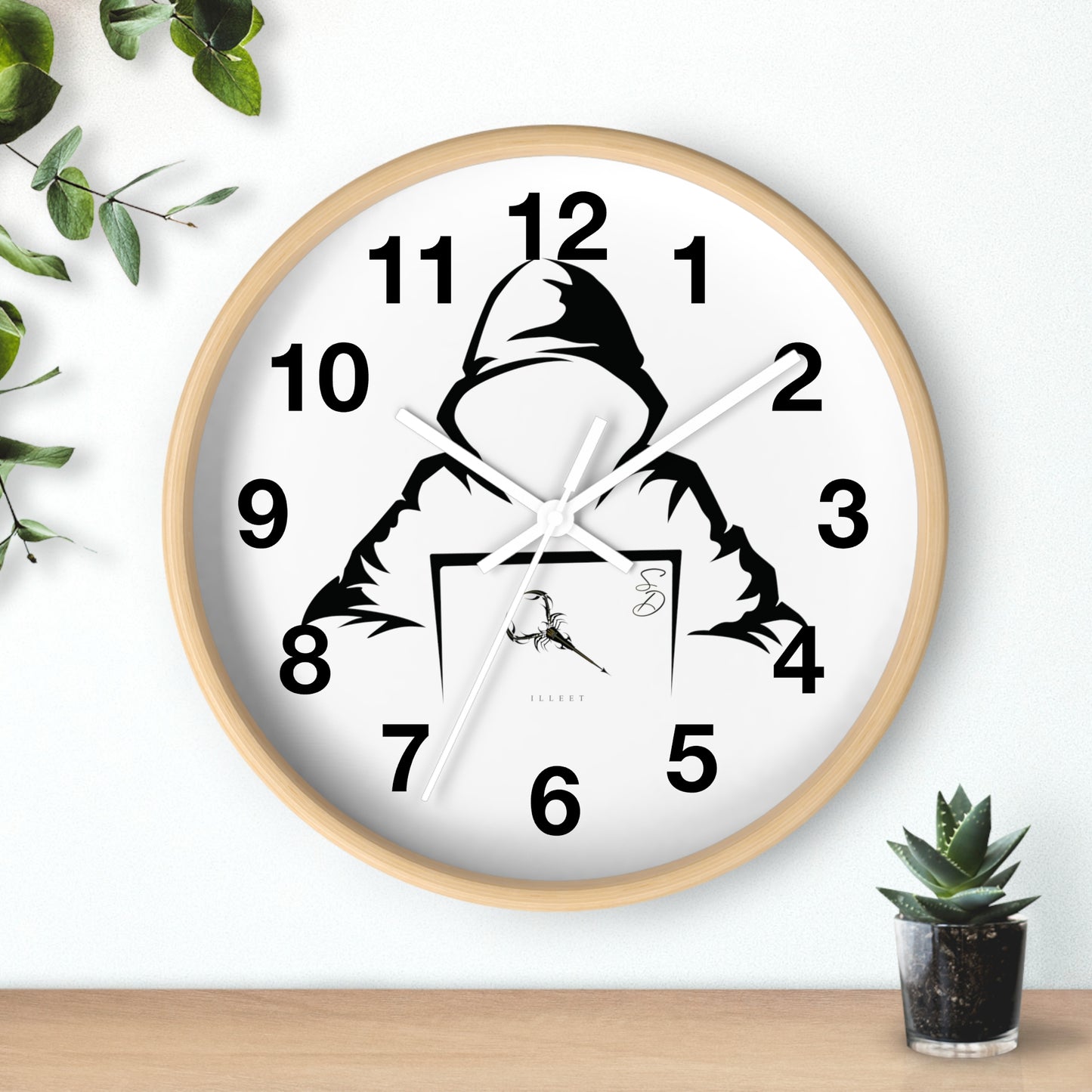 Illeet Guy Wall Clock