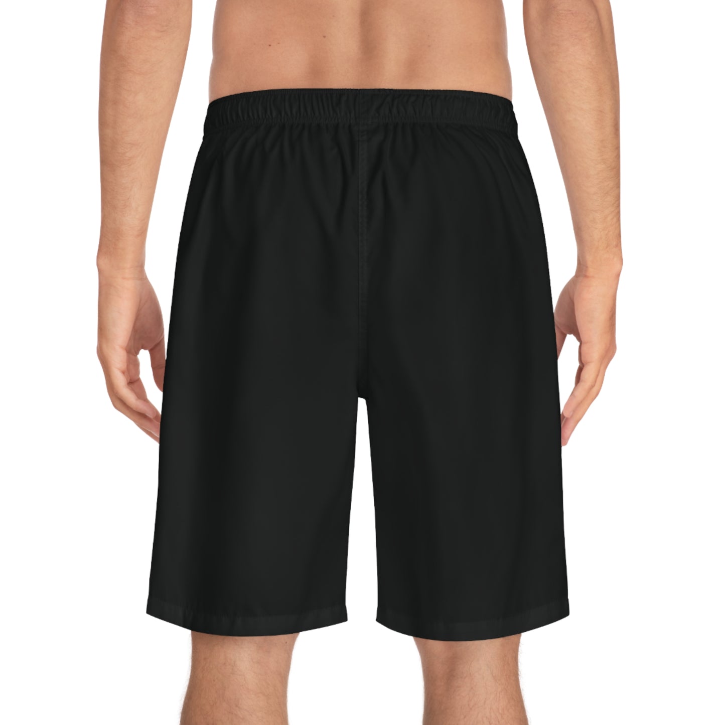 303 Skull Men's Board Shorts (Black)