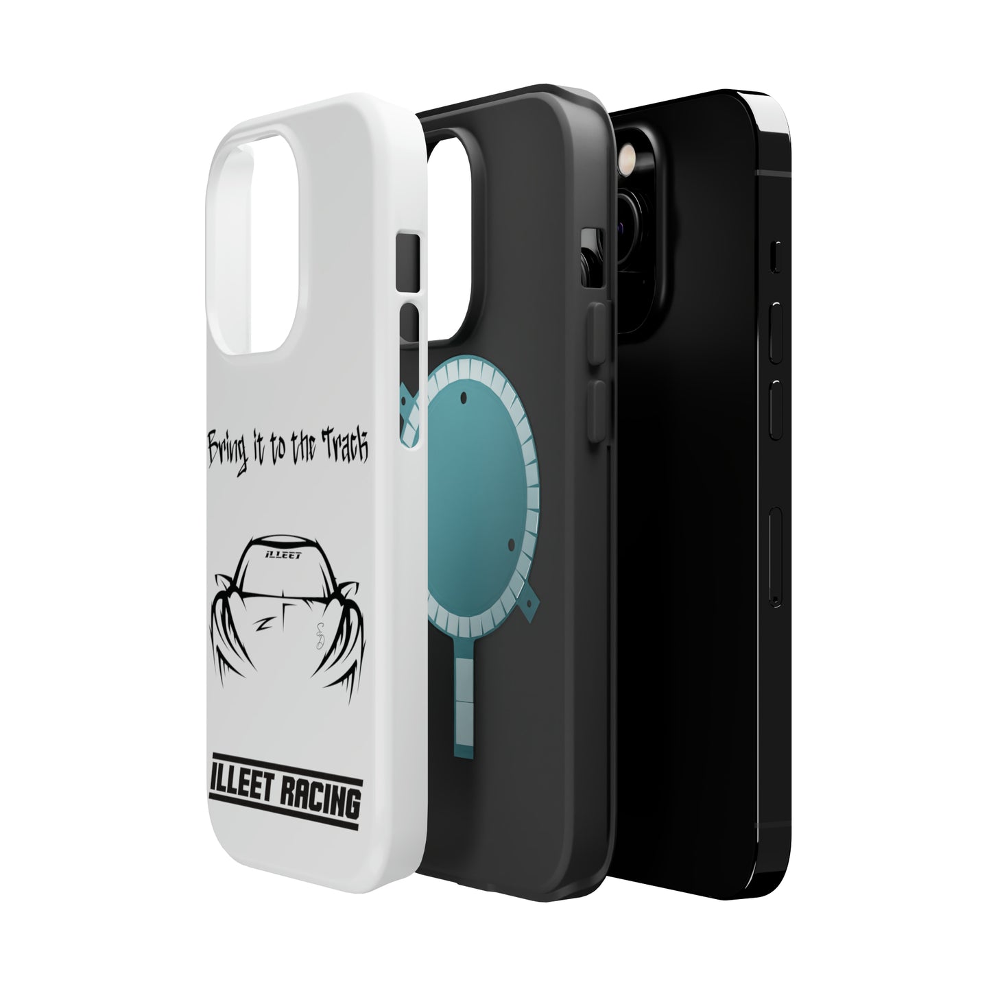 Bring it to the Track MagSafe Tough Cases (White)