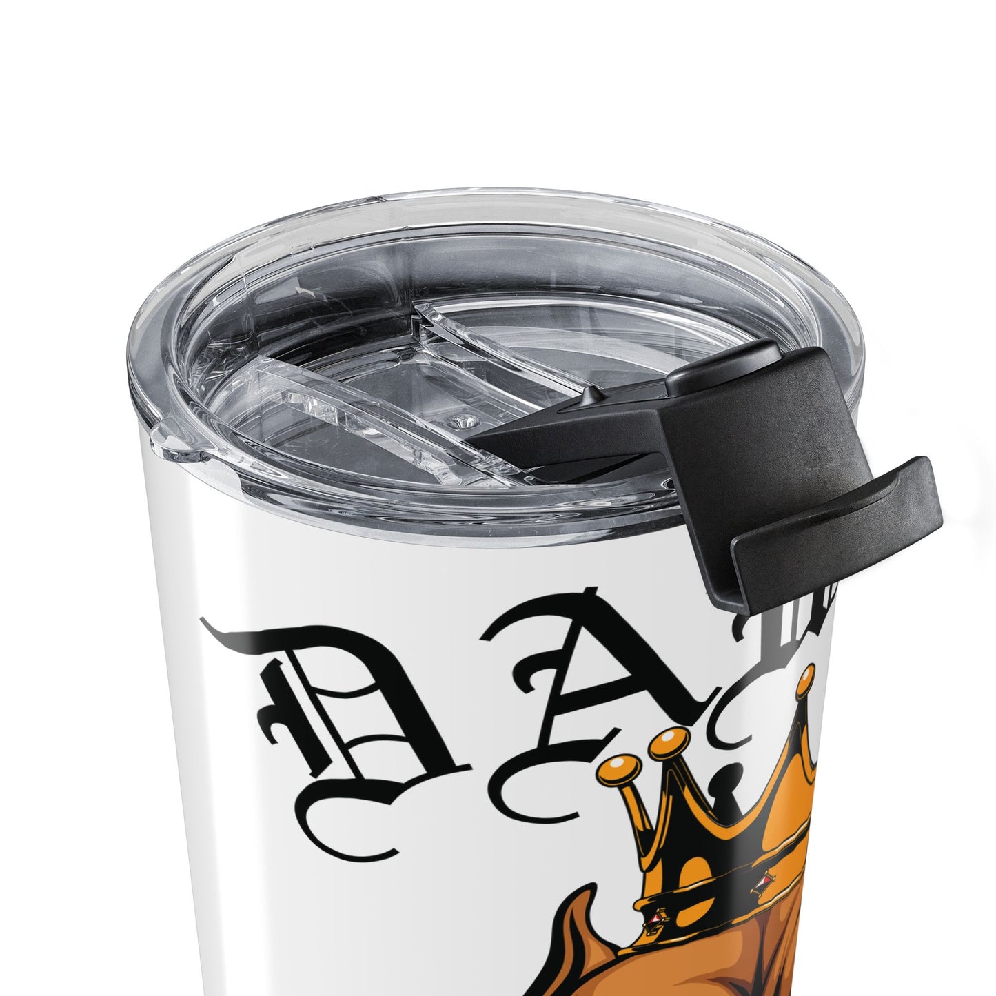 Dawgs 20oz Tumbler — Insulated Dawgs Travel Mug (White)