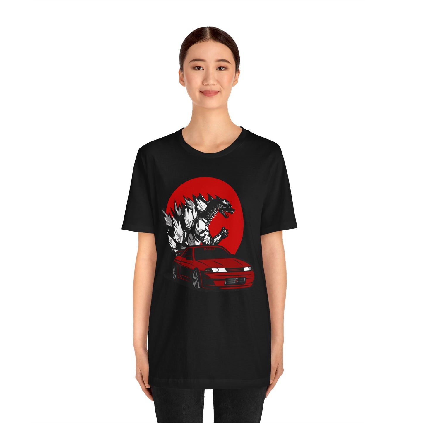 Awaken the Monster: Red Skyline R32 and Godzilla Shirt!