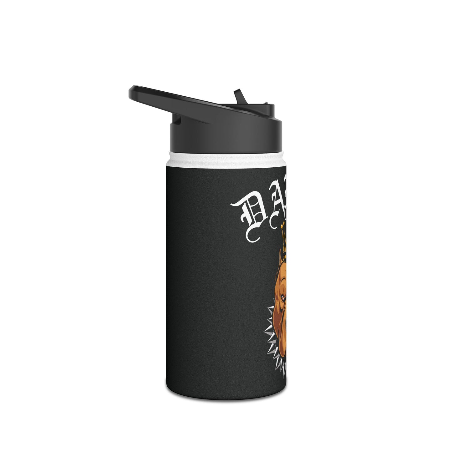 Dawgs Stainless Steel Water Bottle (Black)