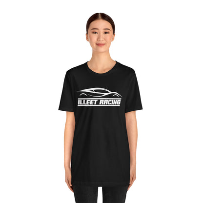 Elevate Your Speedster Style with the Illeet Racing Silhouette T-shirt!