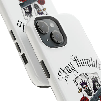 Hustle Hard MagSafe Tough Cases (White)