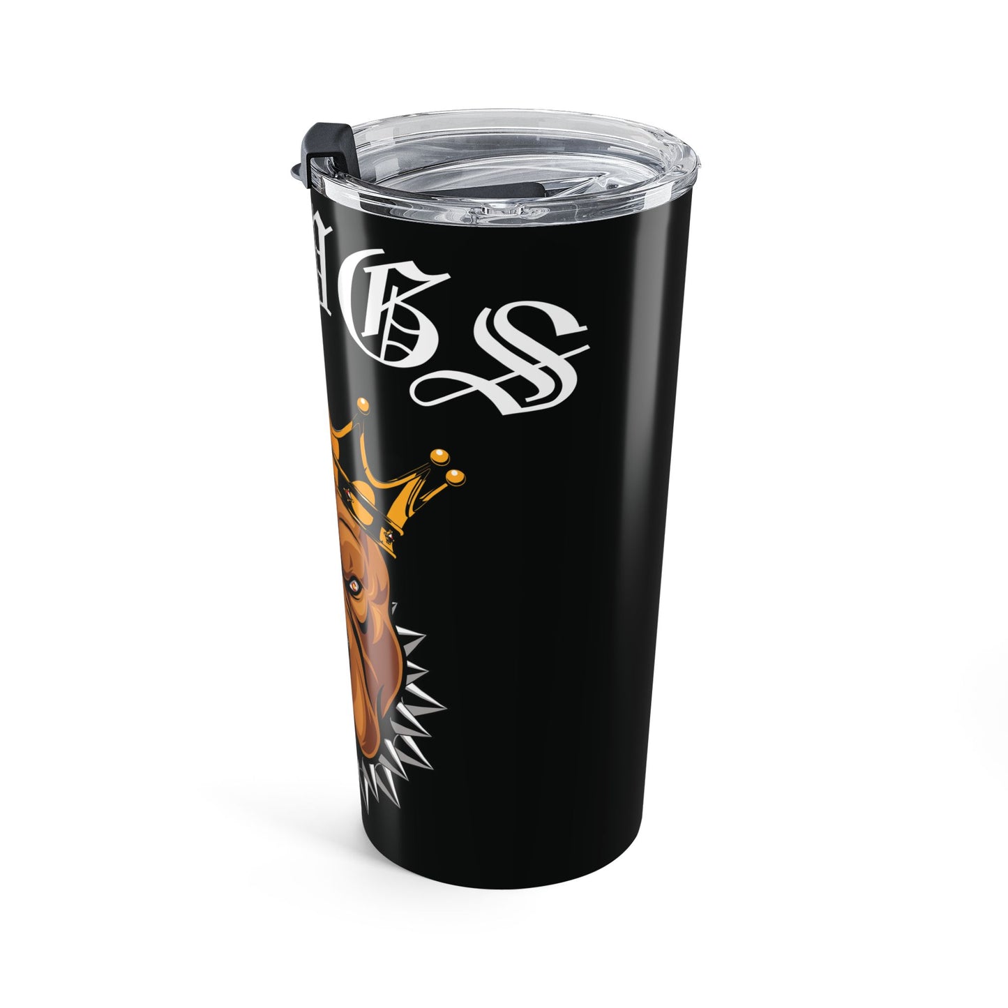 Dawgs 20oz Tumbler — Insulated Dawgs Travel Mug (Black)