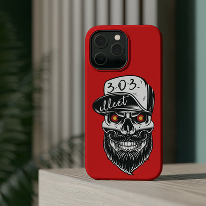 303 Skull MagSafe Tough Cases (Red)
