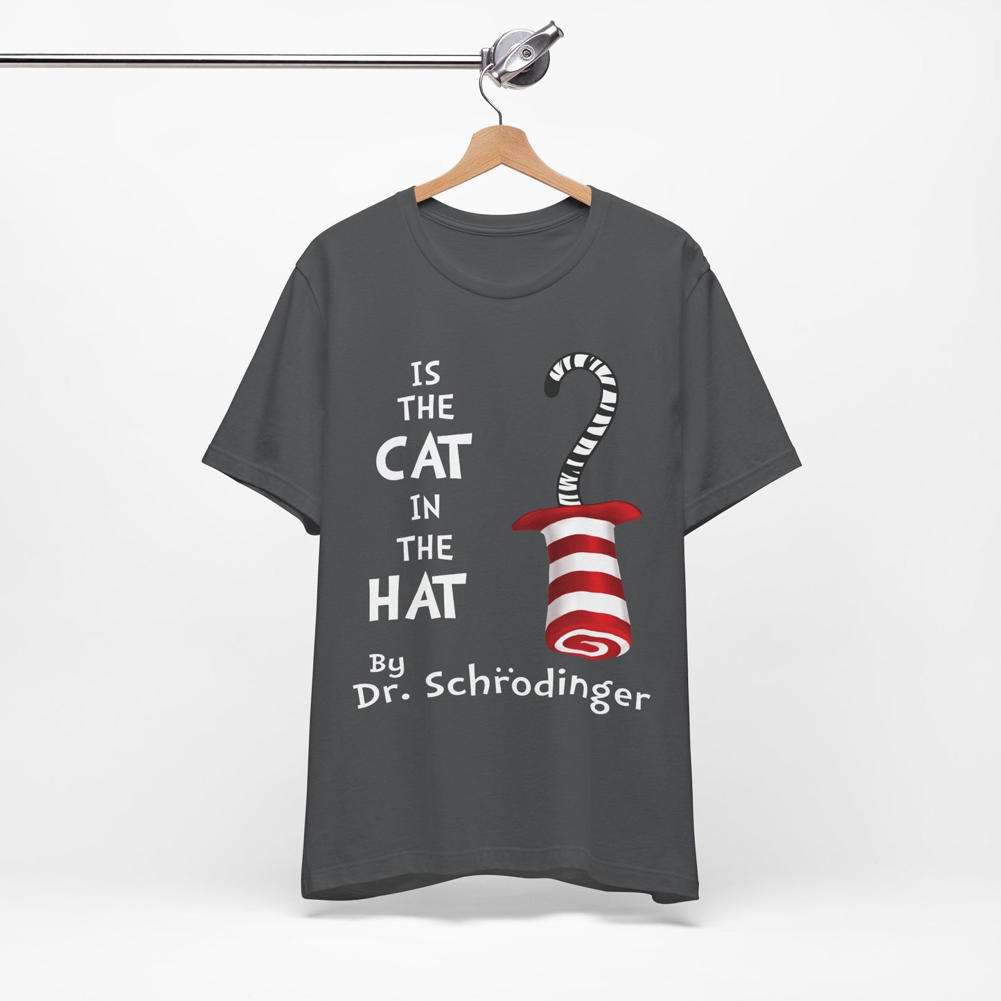 Funny Schrodinger Cat Unisex Tee
