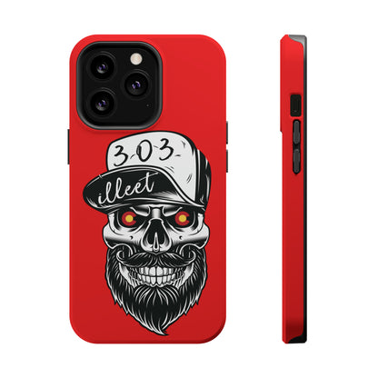 303 Skull MagSafe Tough Cases (Red)