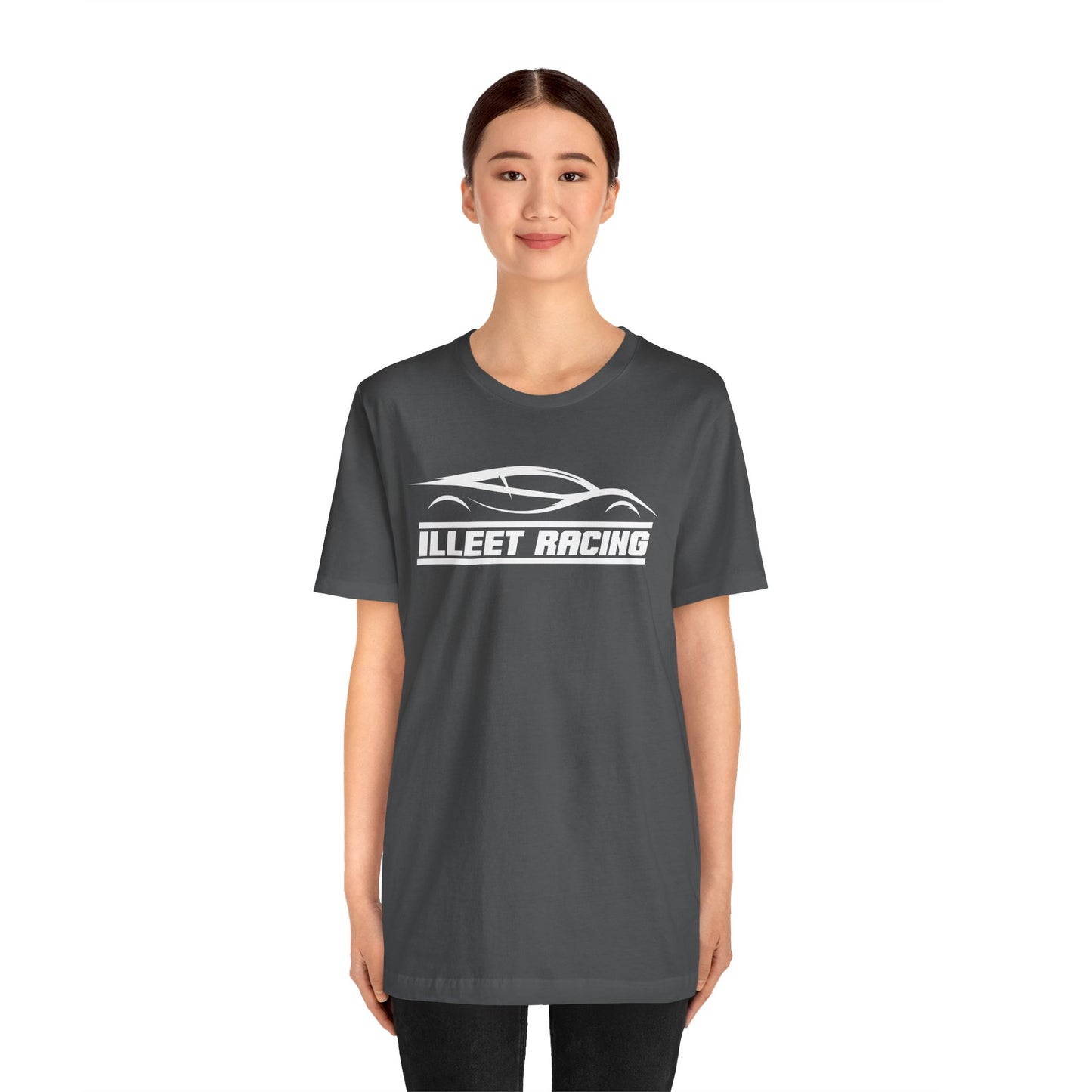 Elevate Your Speedster Style with the Illeet Racing Silhouette T-shirt!