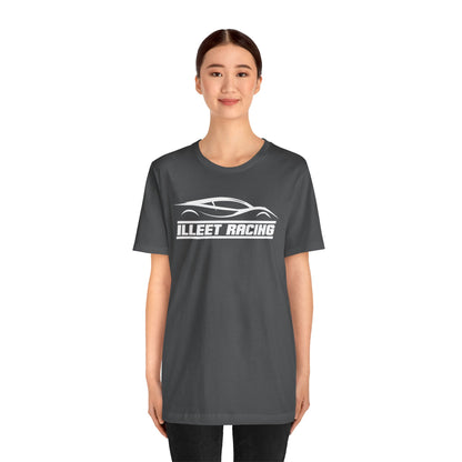 Elevate Your Speedster Style with the Illeet Racing Silhouette T-shirt!