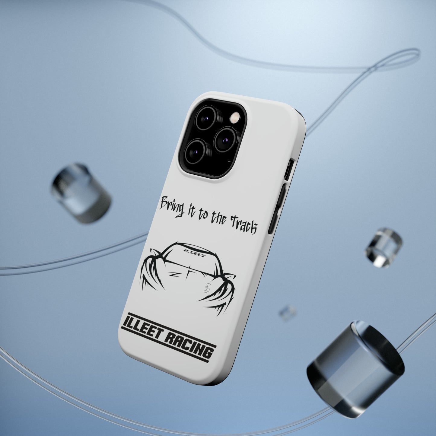 Bring it to the Track MagSafe Tough Cases (White)