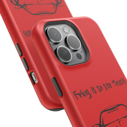 Bring it to the Track MagSafe Tough Cases (Red)