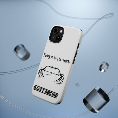 Bring it to the Track MagSafe Tough Cases (White)