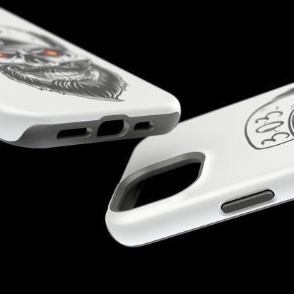 303 Skull MagSafe Tough Cases (White)