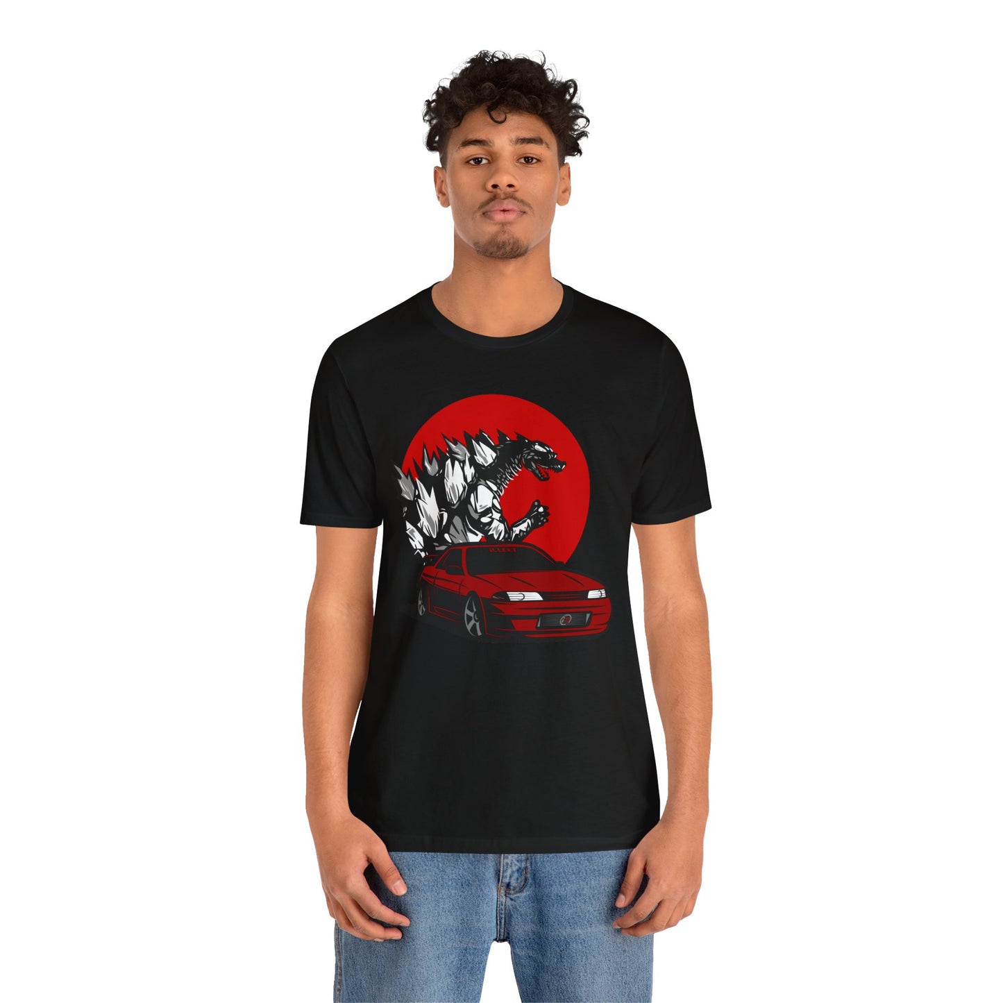 Awaken the Monster: Red Skyline R32 and Godzilla Shirt!