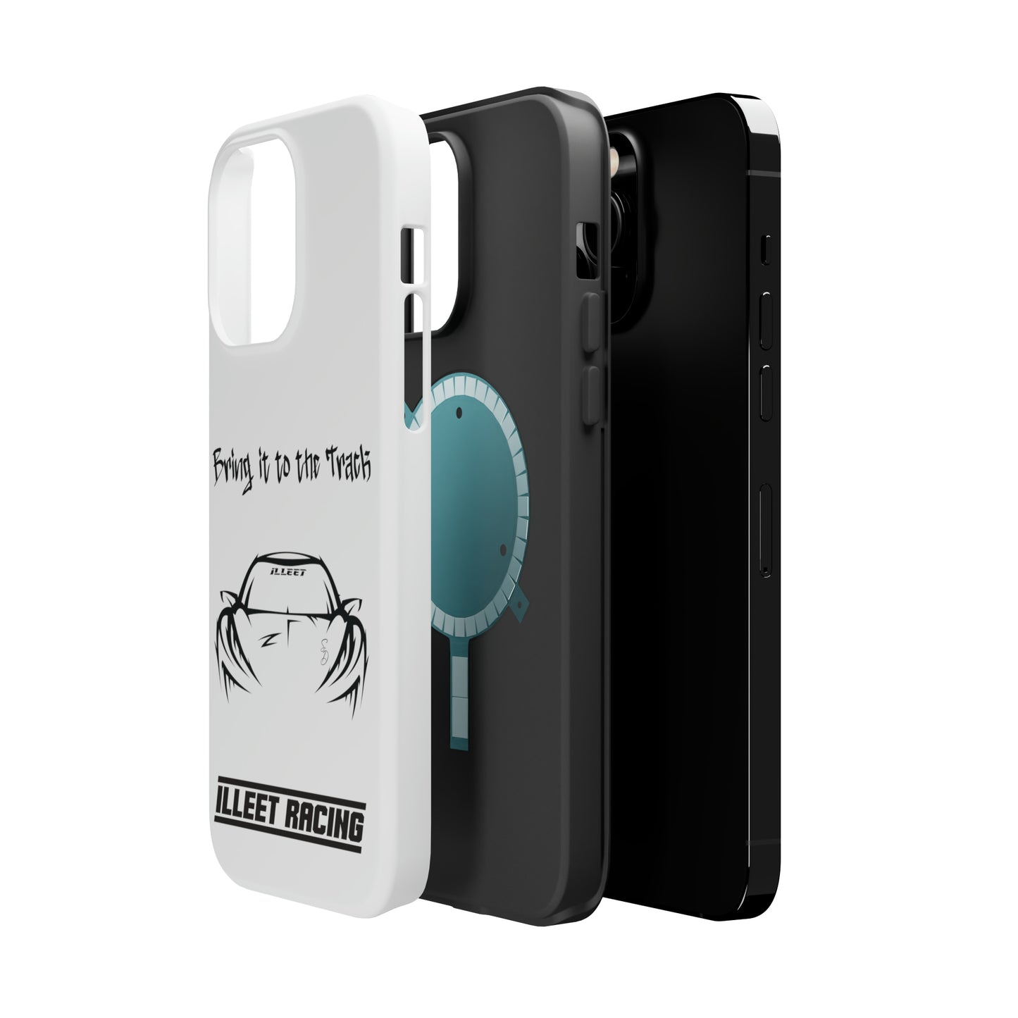 Bring it to the Track MagSafe Tough Cases (White)