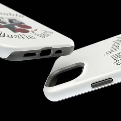 Hustle Hard MagSafe Tough Cases (White)