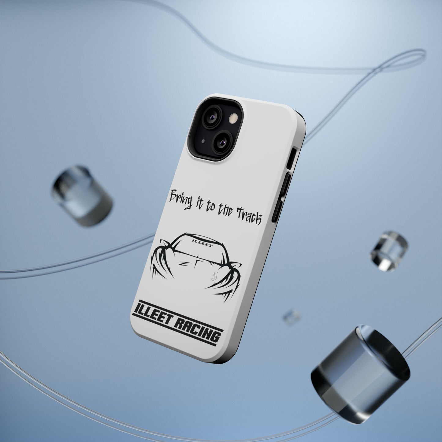 Bring it to the Track MagSafe Tough Cases (White)