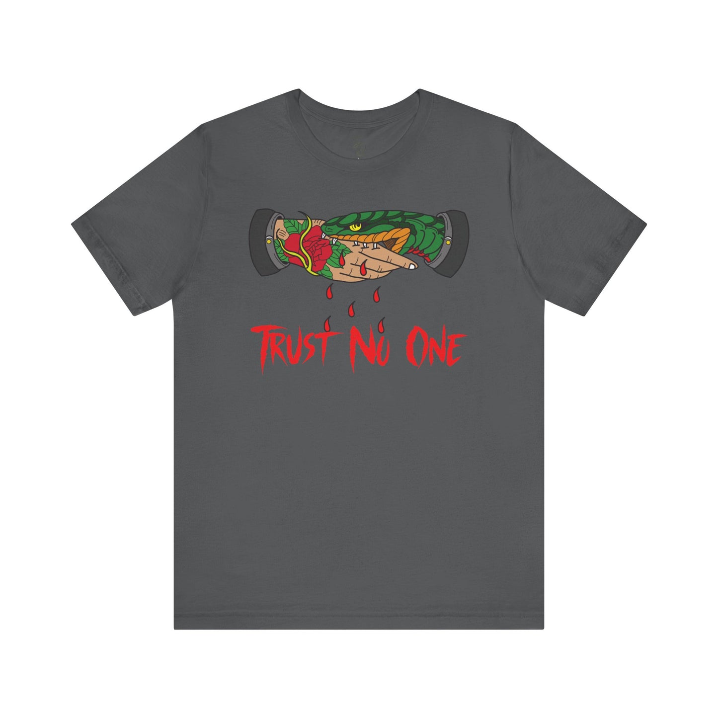 Trust No One Tattoo T-shirt: Embrace Your Inner Rebel