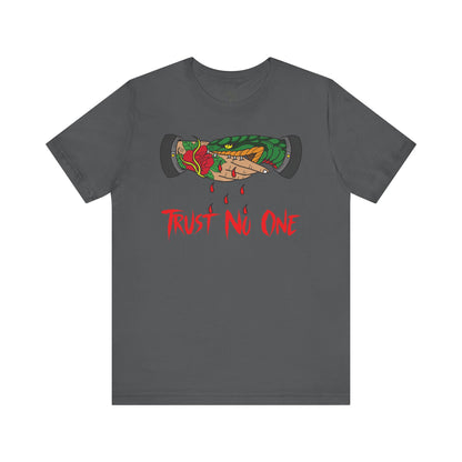 Trust No One Tattoo T-shirt: Embrace Your Inner Rebel