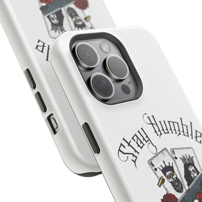 Hustle Hard MagSafe Tough Cases (White)