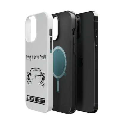 Bring it to the Track MagSafe Tough Cases (White)
