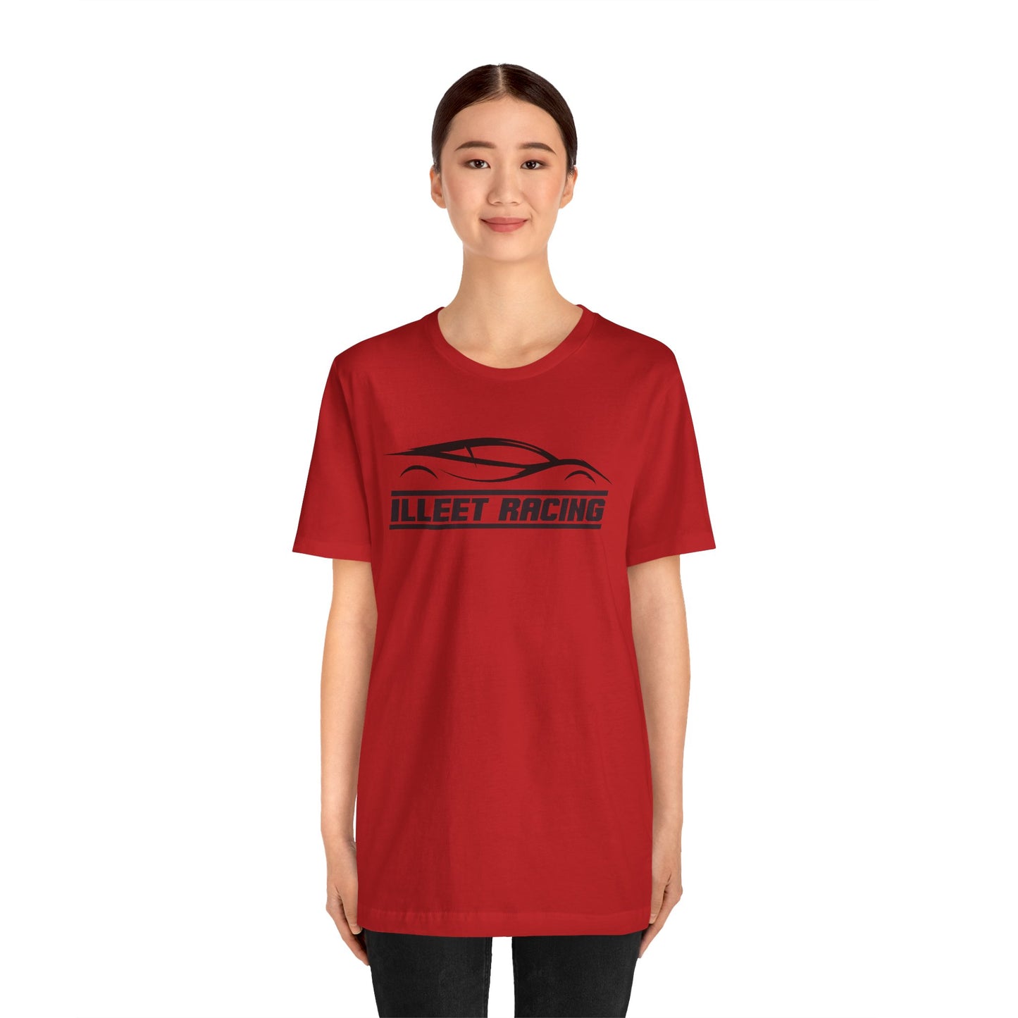 Elevate Your Speedster Style with the Illeet Racing Silhouette T-shirt!