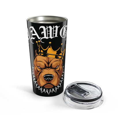 Dawgs 20oz Tumbler — Insulated Dawgs Travel Mug (Black)