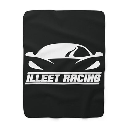 Illeet Racing Sherpa Fleece Blanket