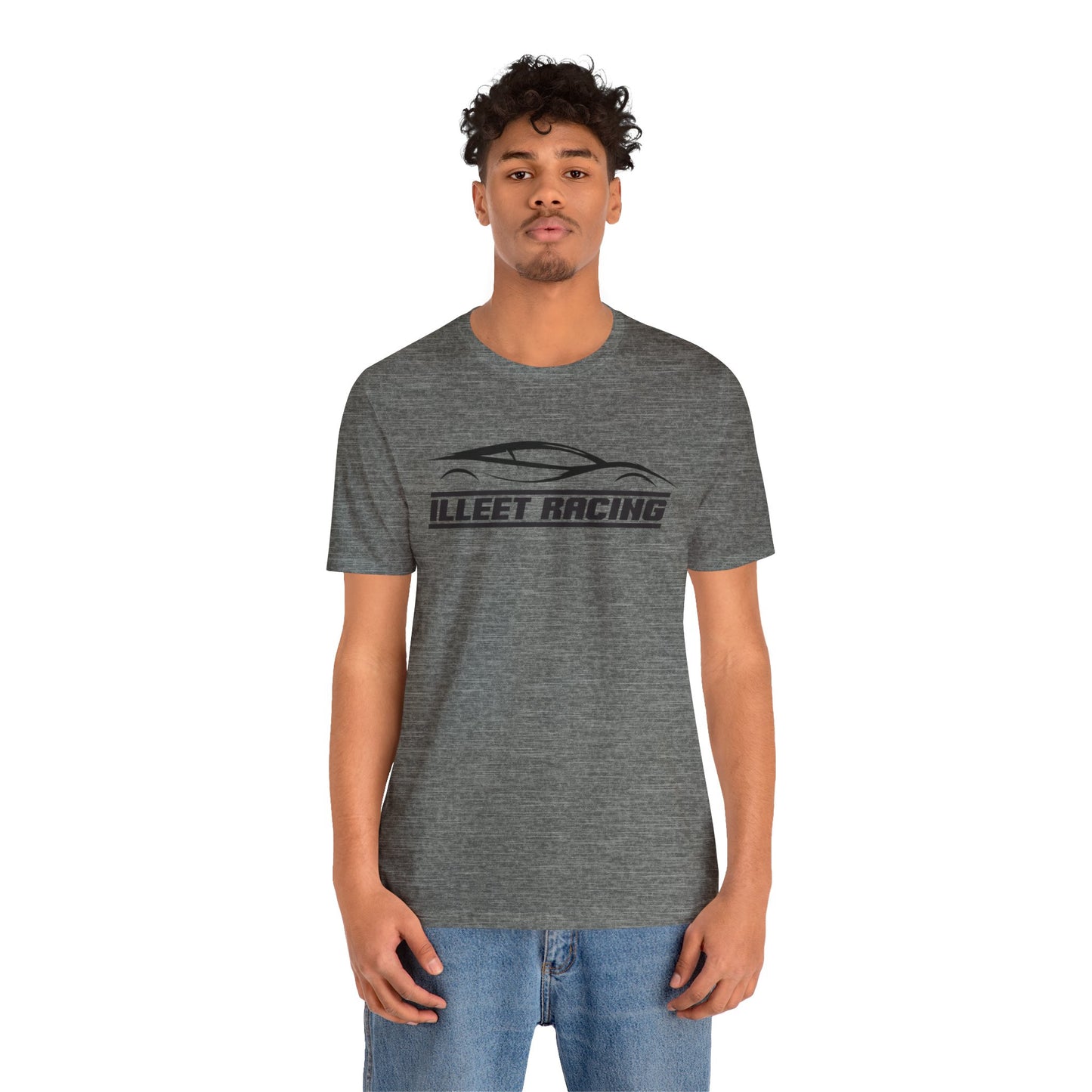 Elevate Your Speedster Style with the Illeet Racing Silhouette T-shirt!