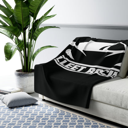 Illeet Racing Sherpa Fleece Blanket