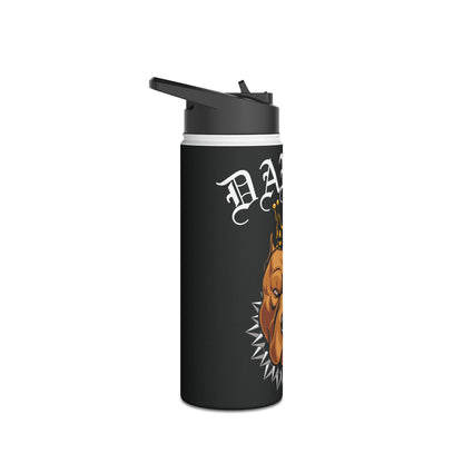 Dawgs Stainless Steel Water Bottle (Black)