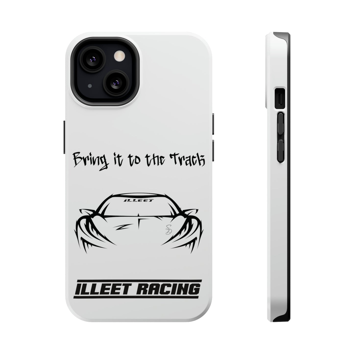 Bring it to the Track MagSafe Tough Cases (White)