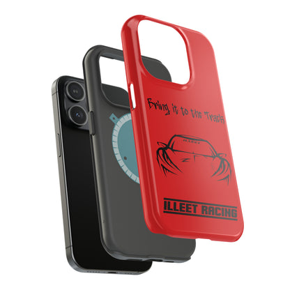 Bring it to the Track MagSafe Tough Cases (Red)