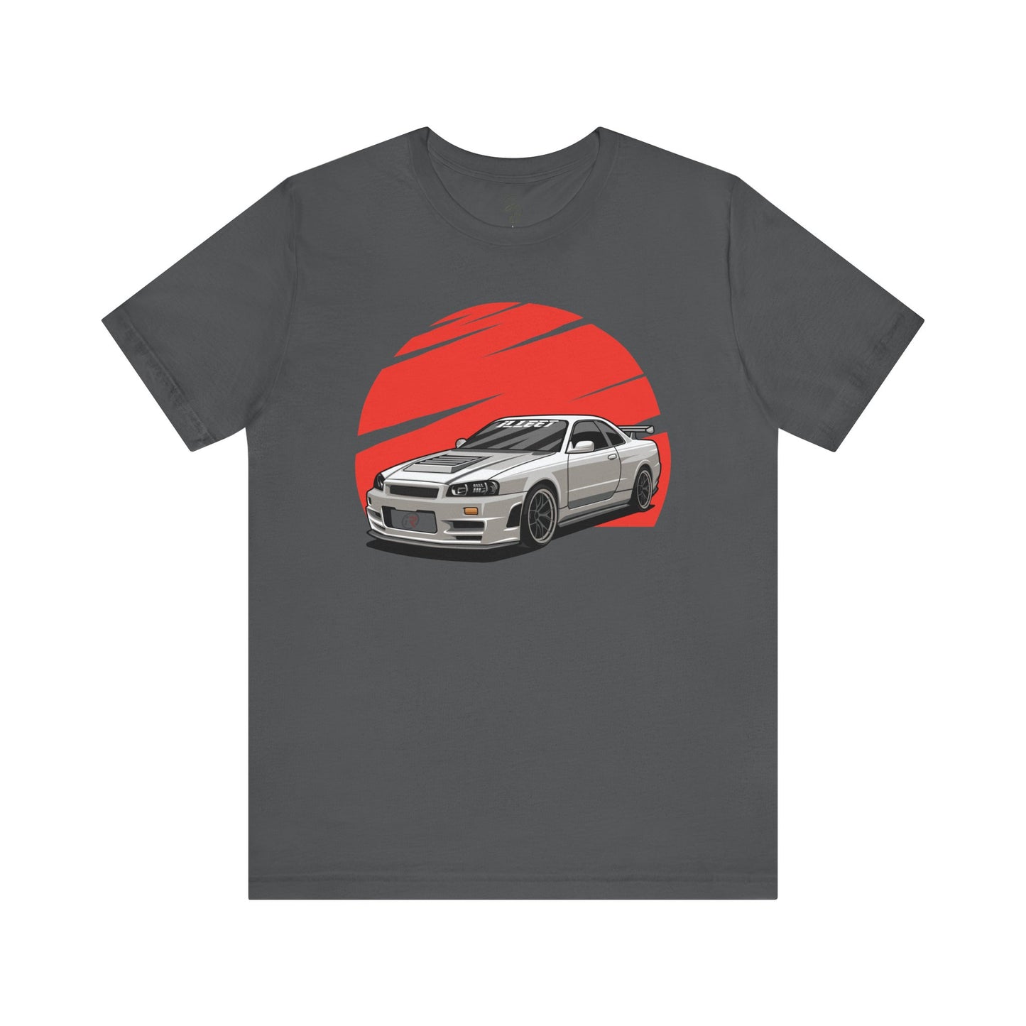 Legendary White Skyline R34 featuring Red Sun T-shirt!