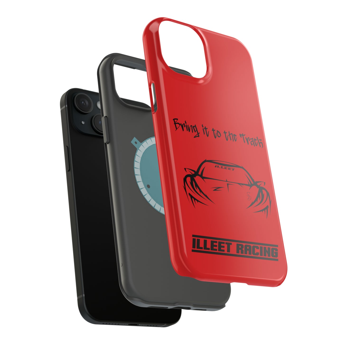 Bring it to the Track MagSafe Tough Cases (Red)