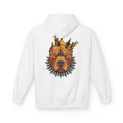 Dawgs Pullover Hoodie — 'DAWGS' Chest Script & Crowned Dawg Back Graphic