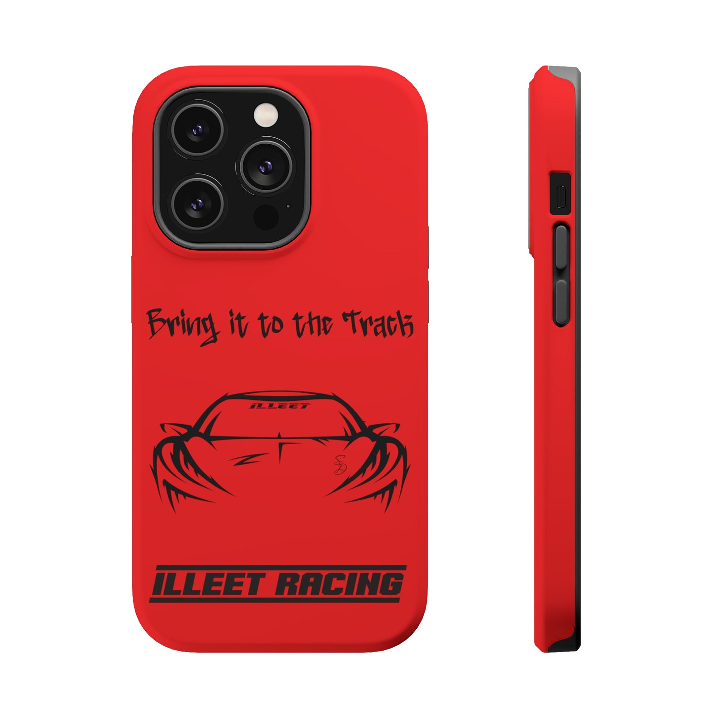 Bring it to the Track MagSafe Tough Cases (Red)