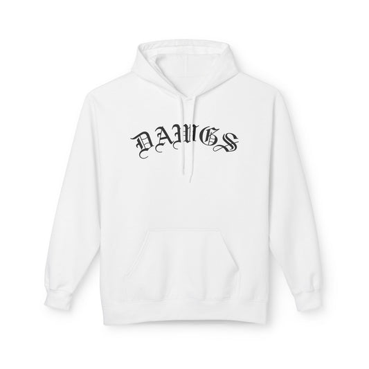 Dawgs Pullover Hoodie — 'DAWGS' Chest Script & Crowned Dawg Back Graphic