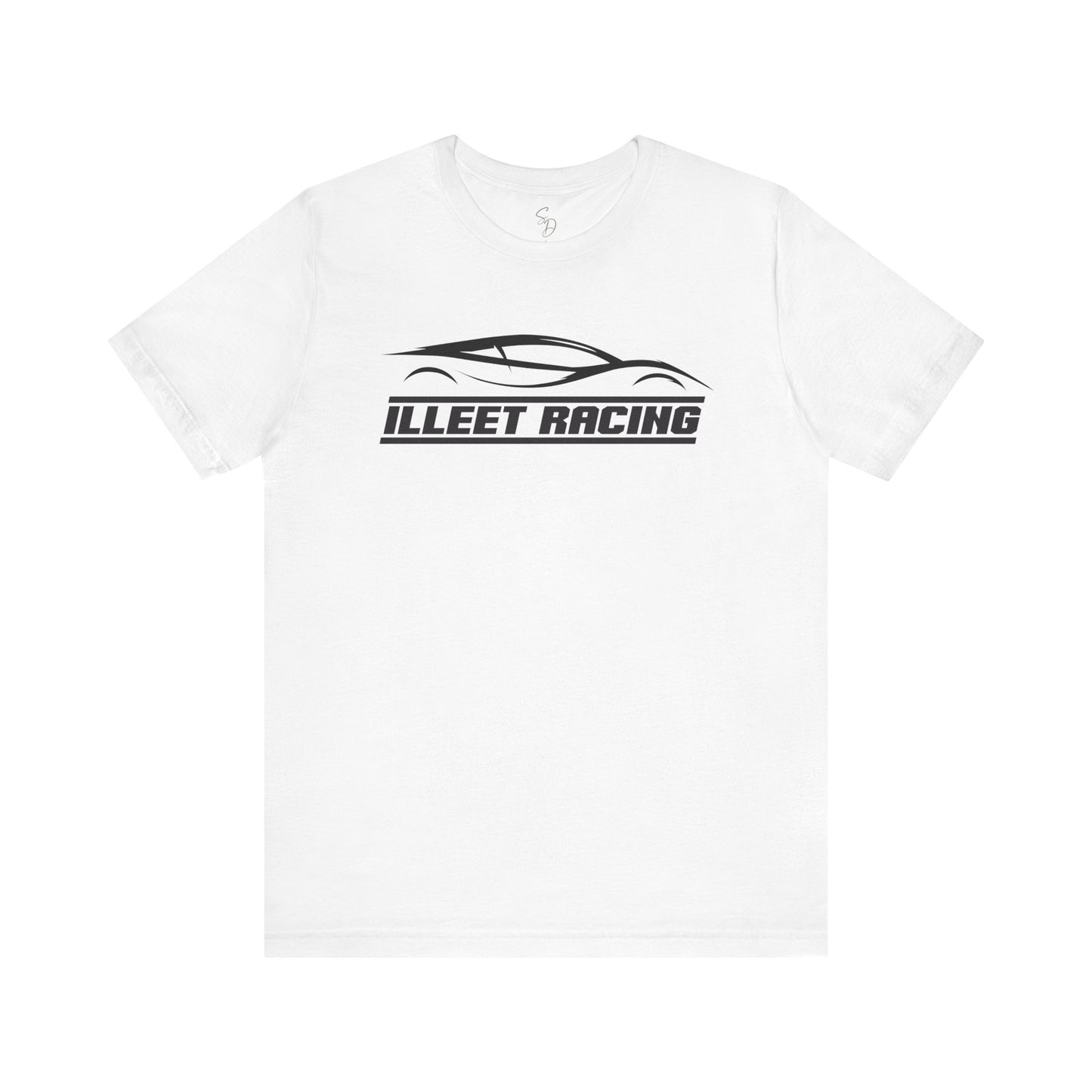 Elevate Your Speedster Style with the Illeet Racing Silhouette T-shirt!