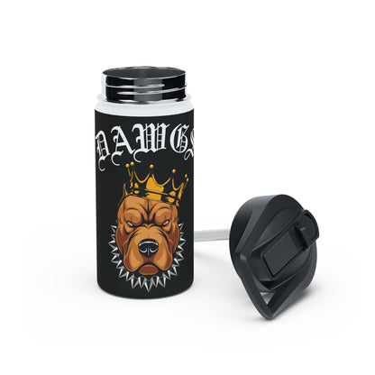 Dawgs Stainless Steel Water Bottle (Black)