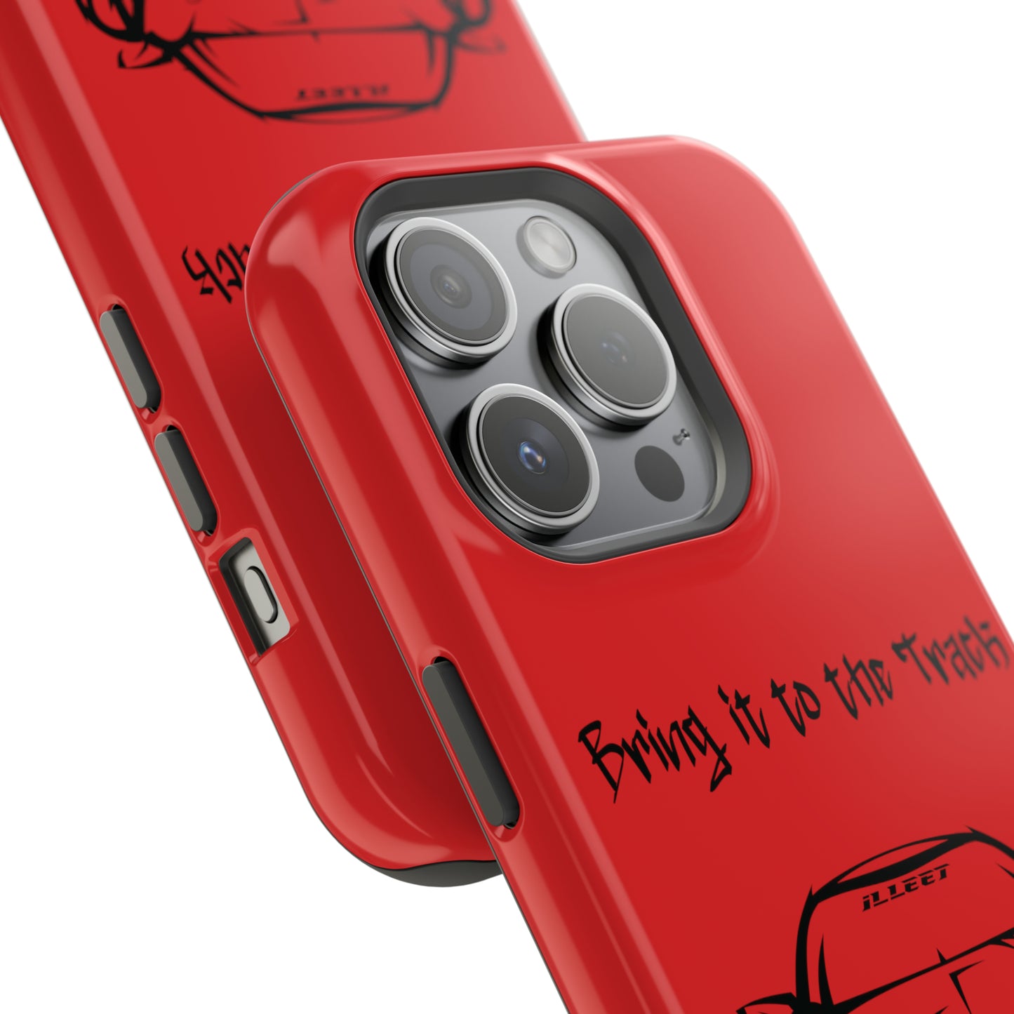 Bring it to the Track MagSafe Tough Cases (Red)