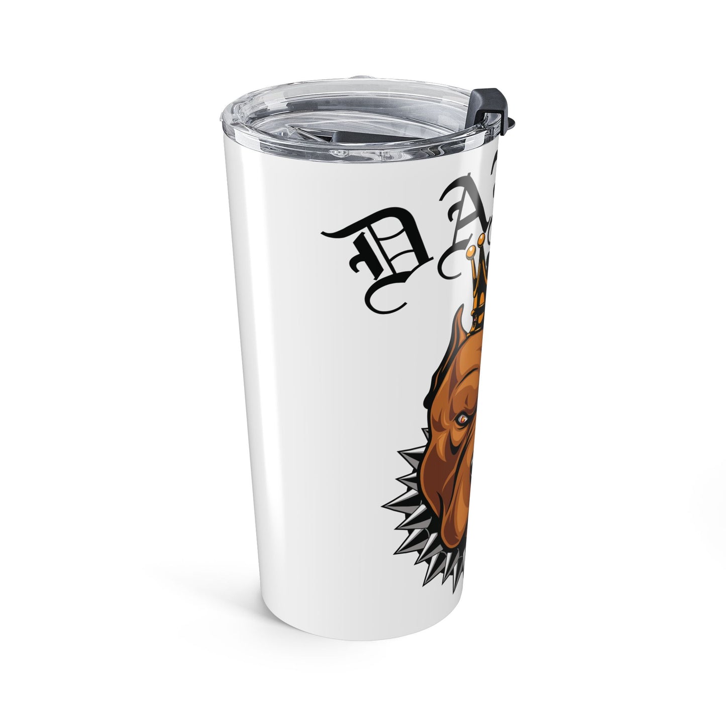 Dawgs 20oz Tumbler — Insulated Dawgs Travel Mug (White)