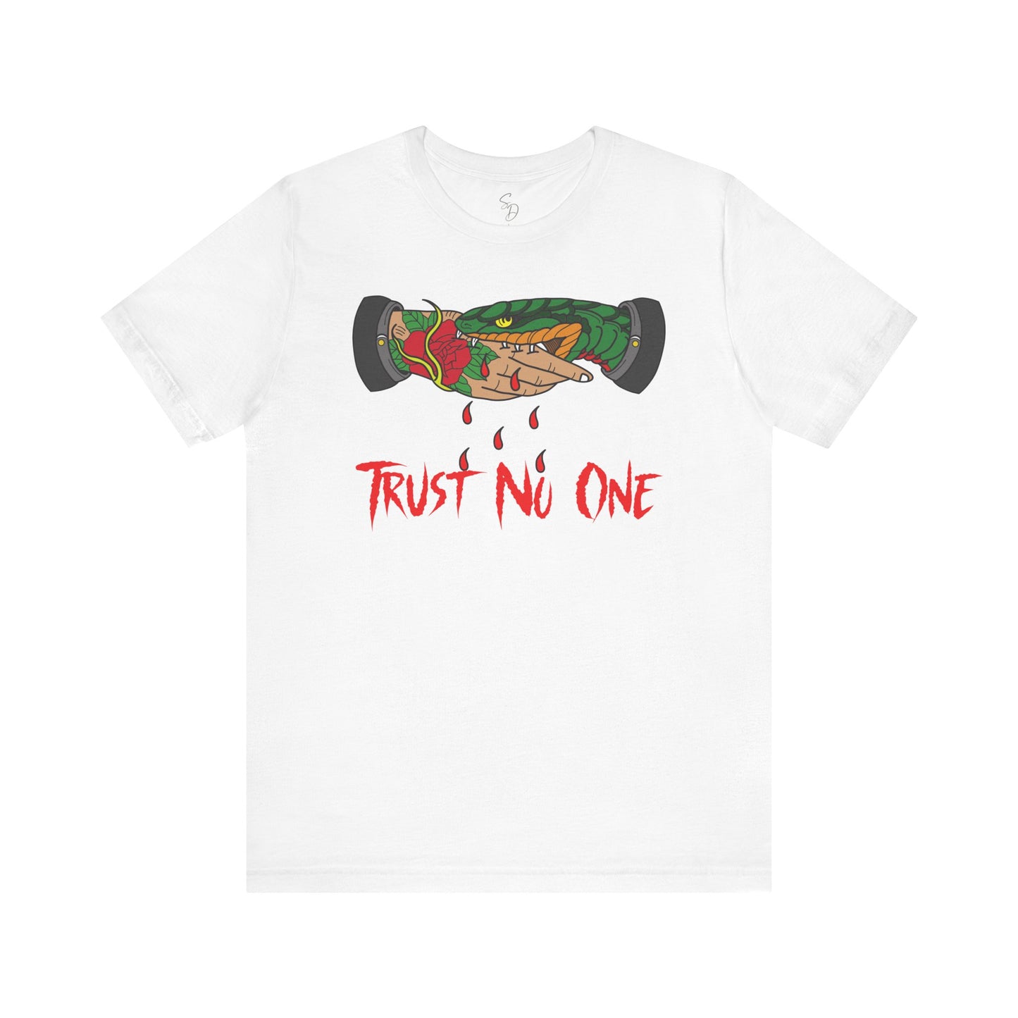 Trust No One Tattoo T-shirt: Embrace Your Inner Rebel