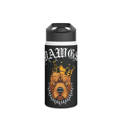 Dawgs Stainless Steel Water Bottle (Black)