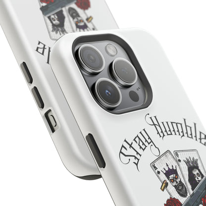 Hustle Hard MagSafe Tough Cases (White)