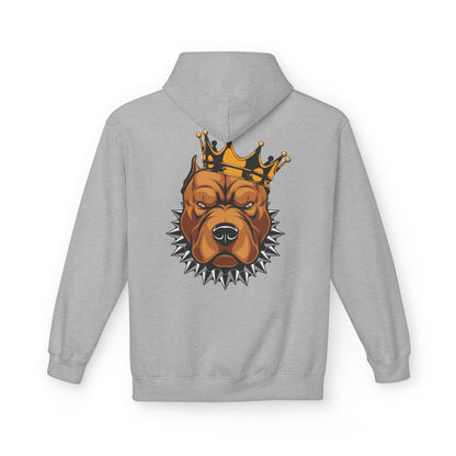 Dawgs Pullover Hoodie — 'DAWGS' Chest Script & Crowned Dawg Back Graphic