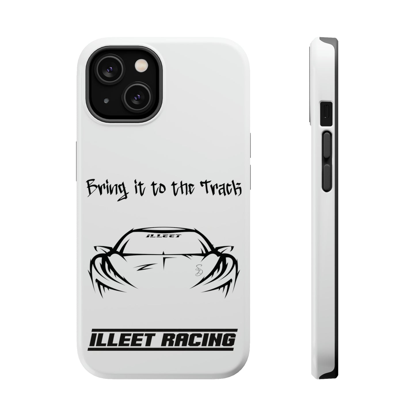 Bring it to the Track MagSafe Tough Cases (White)
